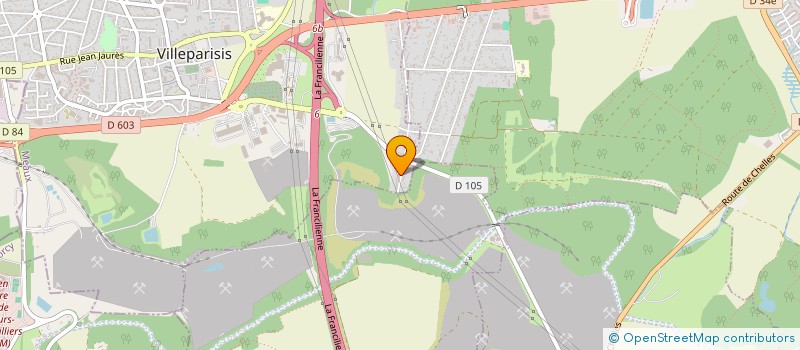 localisation de l'entreprise A V D S à VILLEPARISIS