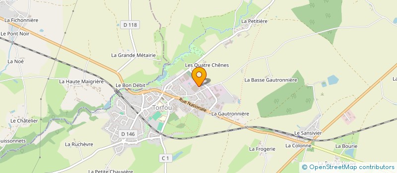 localisation de l'entreprise A.V.E.C à SEVREMOINE