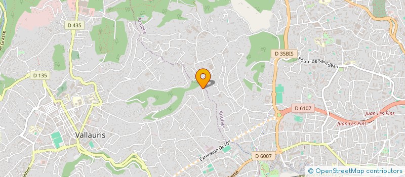 localisation de l'entreprise A.V.E.C.DES A.I.L.E.S.  VALLAURIS