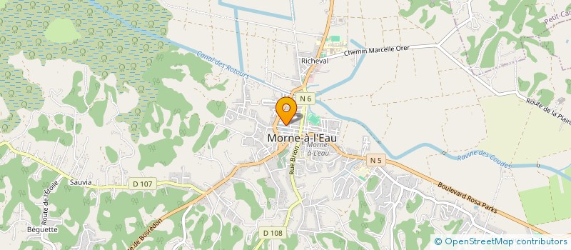 localisation de l'entreprise A.V.E.C.MORNE-A-L'EAU à MORNE A L EAU