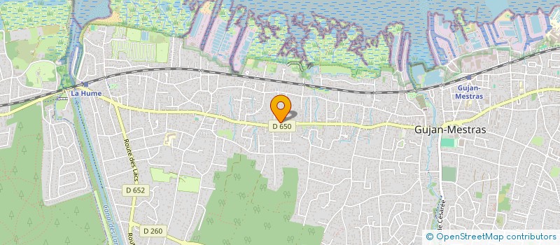 localisation de l'entreprise A.V.E.N.  GUJAN-MESTRAS