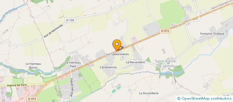 localisation de l'entreprise A.V.E.N.I.R.  SAINT-ANDRE-DE-L'EPINE