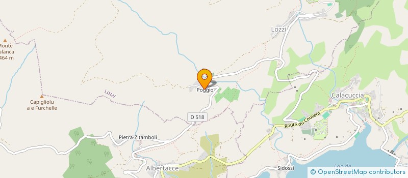 localisation de l'entreprise A.V. GERONIMI à LOZZI