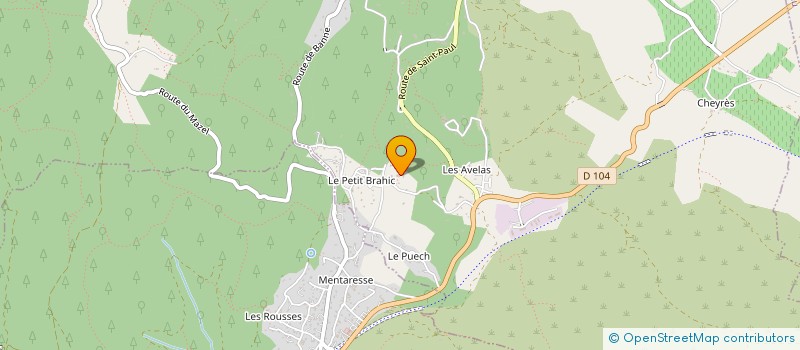 localisation de l'entreprise A.V.H.LAGANIER à BANNE