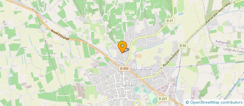 localisation de l'entreprise A V I C O R à SARRIANS