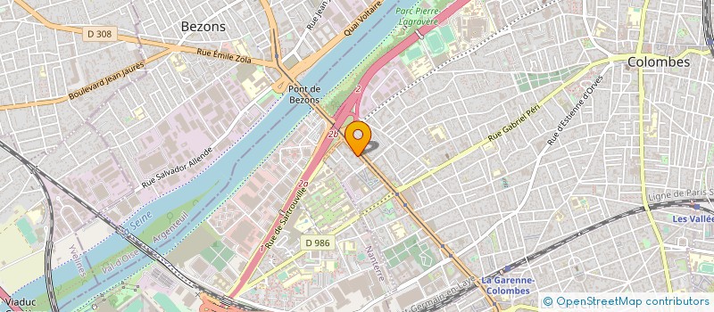 localisation de l'entreprise A V I PROTECTION  COLOMBES
