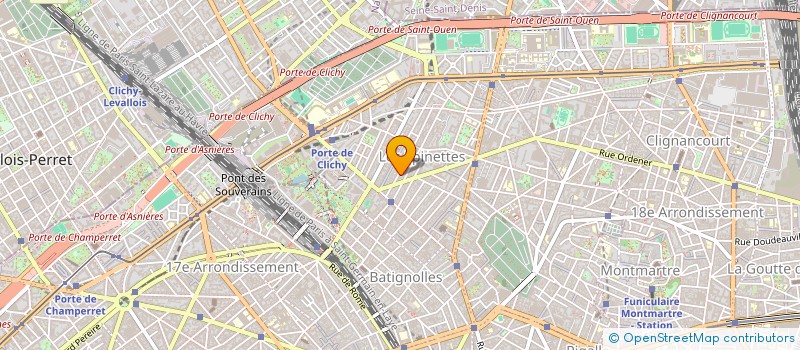 localisation de l'entreprise A.V.L.  PARIS