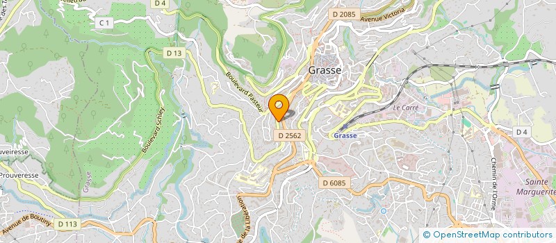 localisation de l'entreprise A.V.L. CONCEPT à GRASSE
