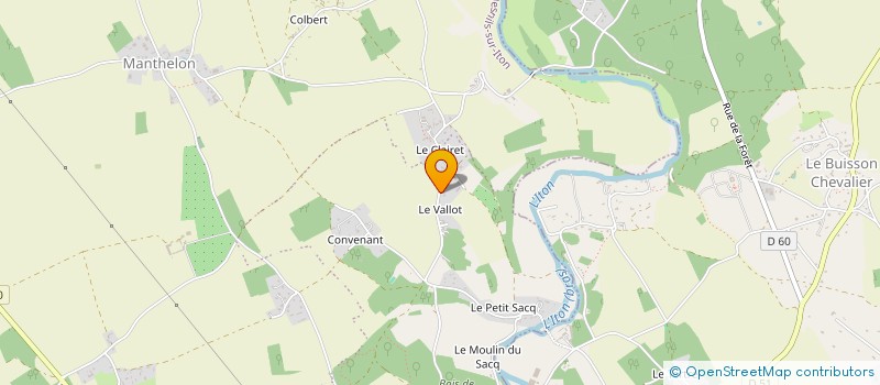 localisation de l'entreprise A.V.L.E.T.P.  MESNILS-SUR-ITON