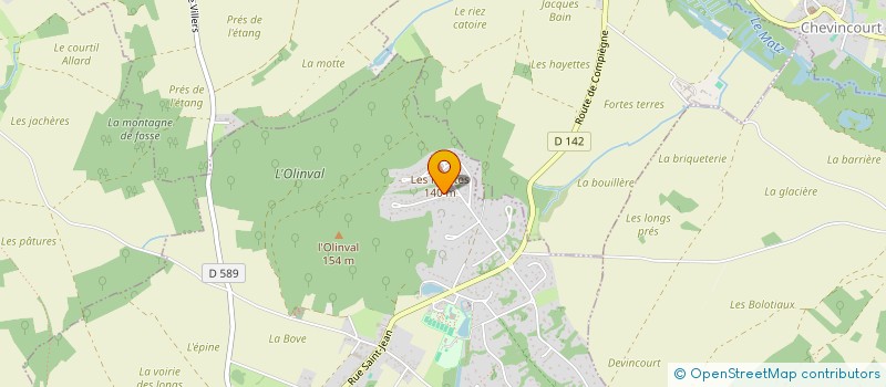 localisation de l'entreprise A.V.N. DISTRIBUTION à VILLERS-SUR-COUDUN