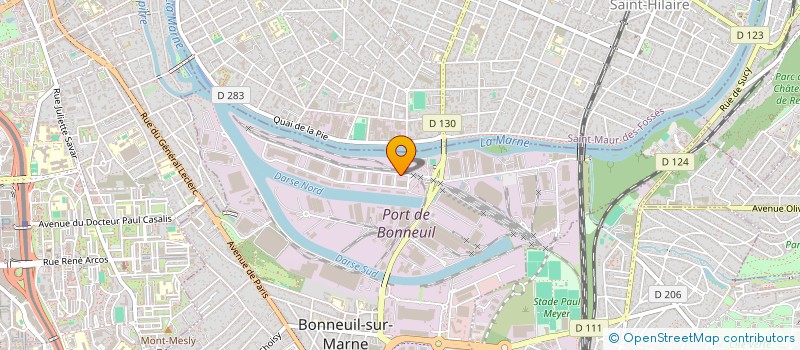 localisation de l'entreprise A.V.N. TRUCKS  BONNEUIL-SUR-MARNE