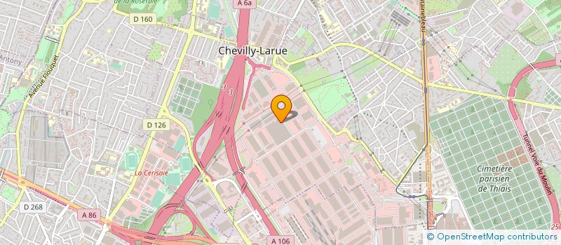 localisation de l'entreprise A V O GREEN à CHEVILLY-LARUE