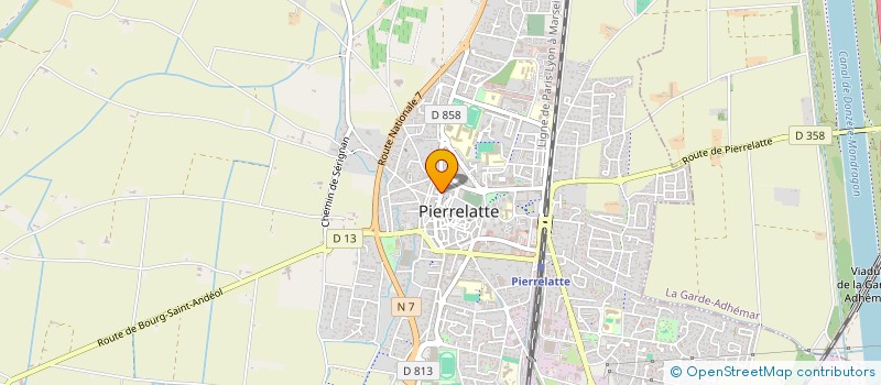 localisation de l'entreprise A.V.O PIERRELATTE à PIERRELATTE