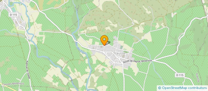 localisation de l'entreprise A.V.S  TRAUSSE