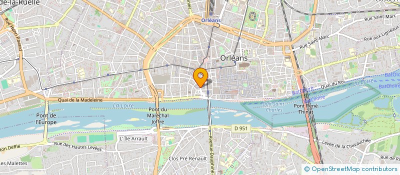 localisation de l'entreprise A.V.S A VOTRE SERVICE à ORLEANS