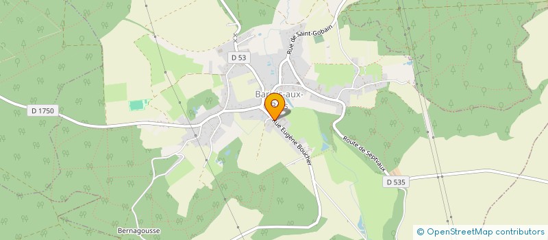 localisation de l'entreprise A.V.S RECYCLAGE DIFFUSION à BARISIS-AUX-BOIS