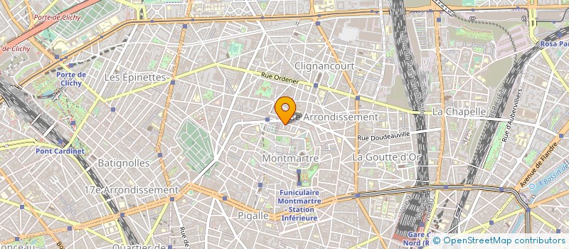 localisation de l'entreprise A.V. SERVICES à PARIS