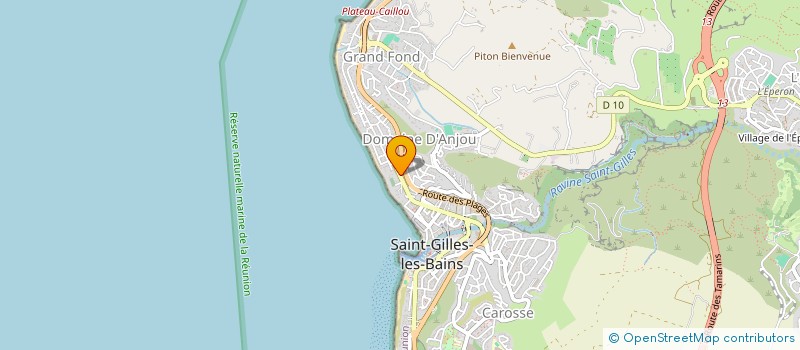 localisation de l'entreprise A'V SOLIDARITE INSERTION à SAINT-PAUL