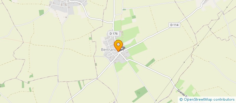 localisation de l'entreprise A.V.T.  BERTRANCOURT