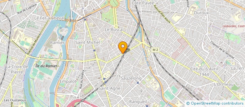 localisation de l'entreprise A V TRAMOND à TOULOUSE