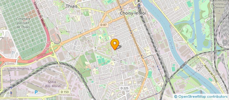 localisation de l'entreprise A.V.V. 94  THIAIS