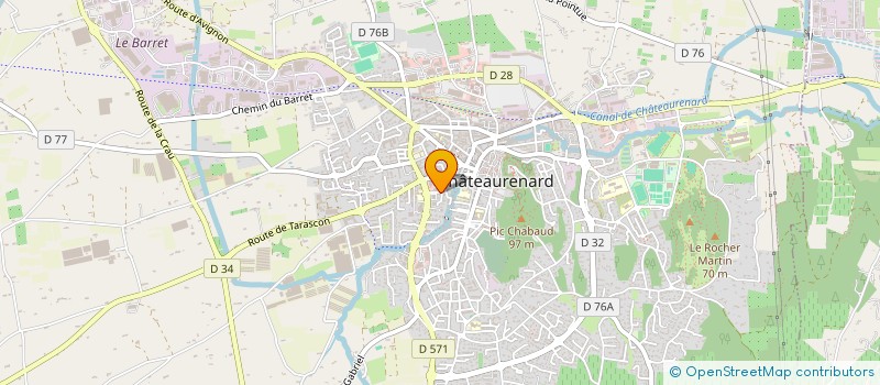 localisation de l'entreprise A V V M I à CHATEAURENARD