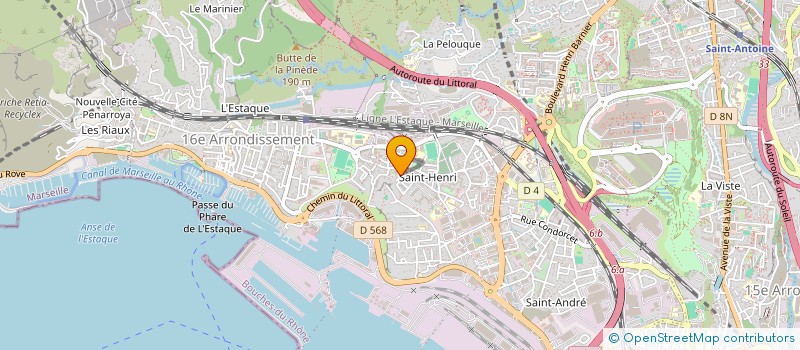 localisation de l'entreprise A-V2R à MARSEILLE