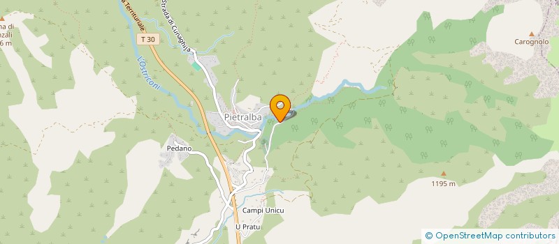localisation de l'entreprise A VACCAGHJA à PIETRALBA