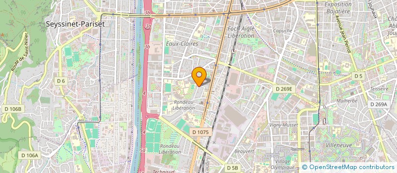 localisation de l'entreprise A VAILLANS CUERS SCI  GRENOBLE