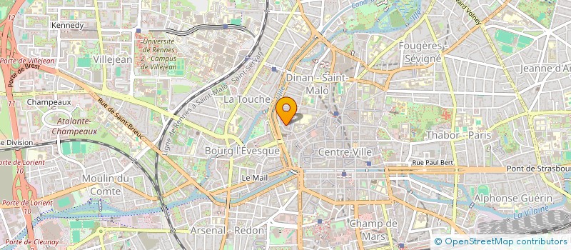 localisation de l'entreprise A VAU-L'EAU  RENNES