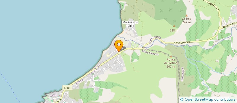 localisation de l'entreprise A VELA à SAINT-FLORENT