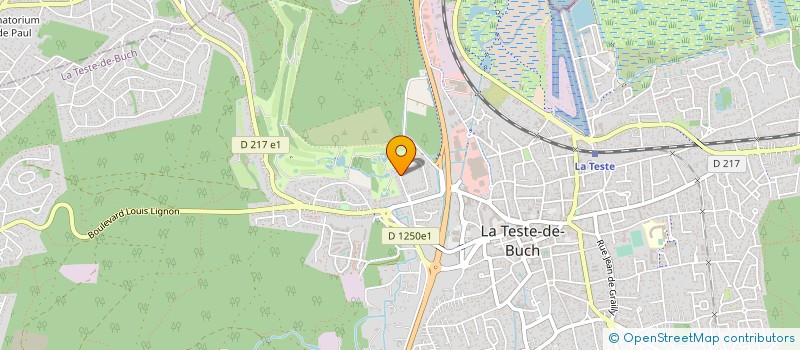localisation de l'entreprise A!VENIR à LA TESTE-DE-BUCH