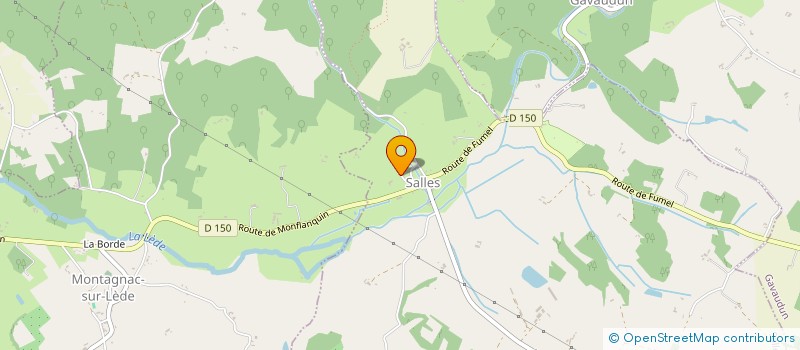 localisation de l'entreprise A.VI.SE.R.  SALLES