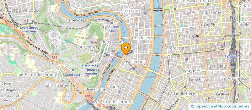 localisation de l'entreprise A VIDEO à LYON