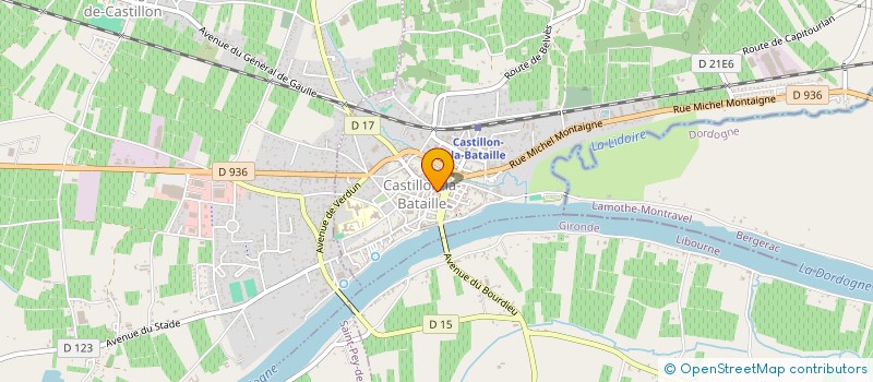 localisation de l'entreprise A VIEDOM à CASTILLON-LA-BATAILLE