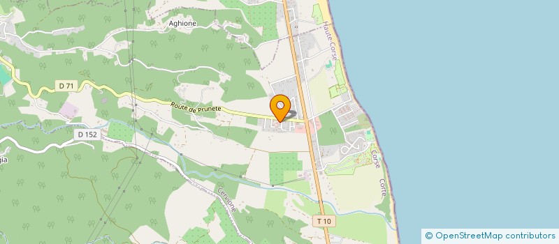 localisation de l'entreprise A VIGNA à CERVIONE