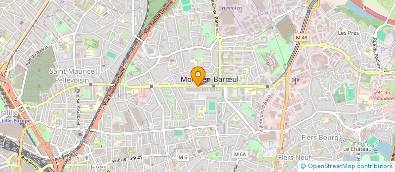 localisation de l'entreprise A VINCART ORTHOPEDIE à MONS-EN-BARŒUL