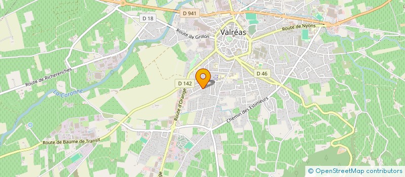 localisation de l'entreprise A VITA à VALREAS