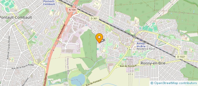 localisation de l'entreprise A VOIR à ROISSY-EN-BRIE