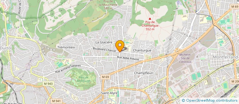 localisation de l'entreprise A VOIR ET A RANGER  CLERMONT-FERRAND