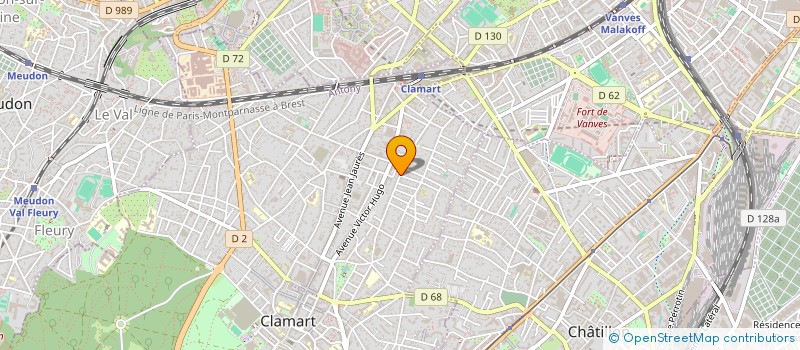 localisation de l'entreprise A-VOIR.NET à CLAMART