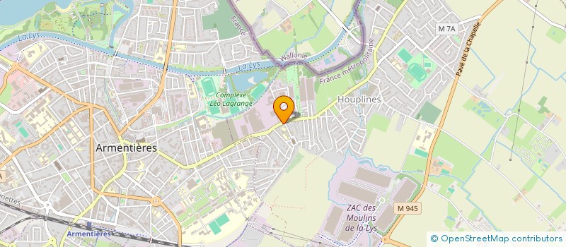 localisation de l'entreprise A VOS AIGUILLES à HOUPLINES