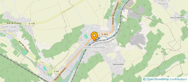 localisation de l'entreprise A VOS AIGUILLES  SAINTE-COLOMBE