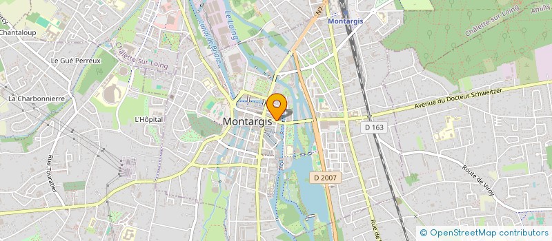 localisation de l'entreprise A VOS CAS  MONTARGIS