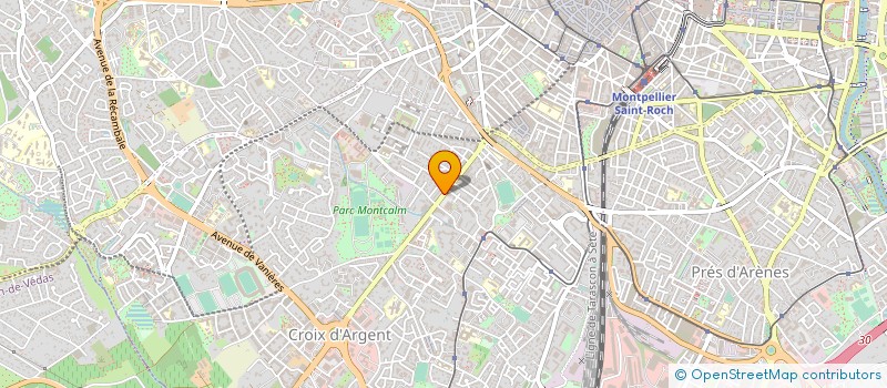 localisation de l'entreprise A VOS COTES à MONTPELLIER