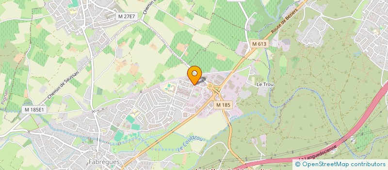 localisation de l'entreprise A VOS COTES à FABREGUES