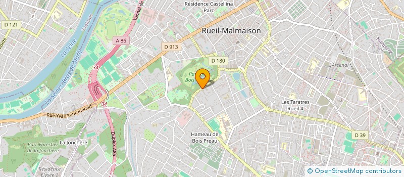 localisation de l'entreprise A VOS FOURNITURES à RUEIL-MALMAISON