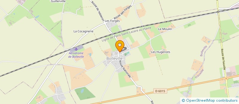 localisation de l'entreprise A VOS MARC ASSOCIATION  BOLLEVILLE