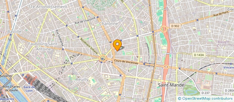 localisation de l'entreprise A VOS MASQUES  PARIS