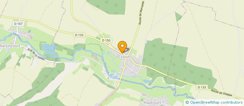 localisation de l'entreprise A VOS PATTES, PRETS, PARTEZ !  CRILLON